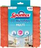 Микрофибърни кърпи Spontex, 10 бр