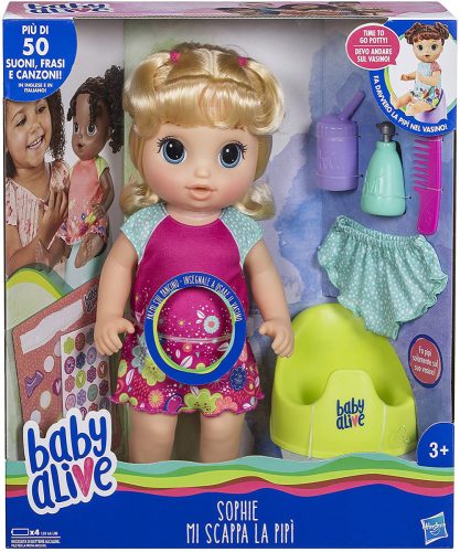 Кукла Baby Alive, Hasbro ходи, танцува, говори - Код D0105